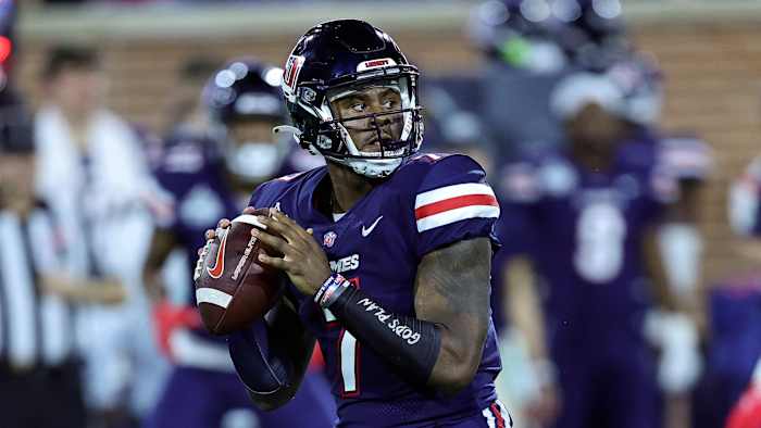 Malik Willis Liberty Senior Bowl Atlanta Falcons